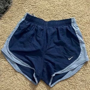 Nike running shorts - blue - size small